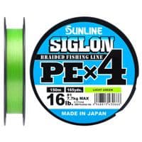 Шнур Sunline Century PE н4 300м 1.7/0.223мм 30lb/13.0кг Светло-Зеленый (1658.09.42)