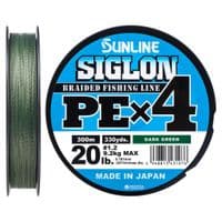 Шнур Sunline Century PE н4 300м 1.2/0.187мм 20lb/9.2кг Темно-зеленый (1658.09.47)