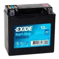 Акумулятор автомобільний EXIDE START STOP AUXILIARY 13Ah (+/-) (200CCA) (EK131)
