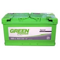 Акумулятор автомобільний GREEN POWER Standart 100Ah Ев (-/+) (840EN) (22364)