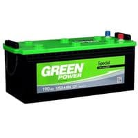 Аккумулятор автомобильный GREEN POWER Standart 190Ah боковая(+/-) (1250EN) (22357)