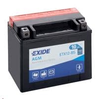 Аккумулятор автомобильный EXIDE AGM 10Ah (+/-) (150EN) (ETX12-BS)
