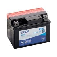Акумулятор автомобільний EXIDE AGM 3Ah Ев (-/+) (50EN) (ETX4L-BS)