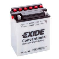 Акумулятор автомобільний EXIDE CONVENTIONAL 14Ah Ев (-/+) (145EN) (EB14L-A2)