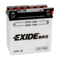 Акумулятор автомобільний EXIDE CONVENTIONAL 9Ah Ев (-/+) (85EN) (12N9-3B)