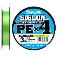 Шнур Sunline Century PE н4 150м 0.2/0.076мм 3lb/1.6кг Светло-Зеленый (1658.09.00)