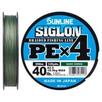 Шнур Sunline Century PE н4 300м 2.5/0.270мм 40lb/18.5кг Темно-зеленый (1658.09.51)