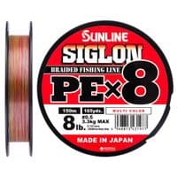 Шнур Sunline Century PE 6 150м 0.5/0.121мм 8lb/3.3кг Разноцветный (1658.09.98)