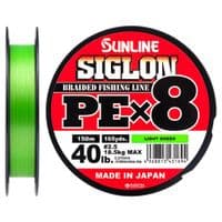 Шнур Sunline Century PE х8 150м 2.5/0.270мм 40lb/18.5кг Светло-Зеленый (1658.09.70)