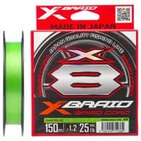 Шнур YGK X-Braid Braid Cord X8 150 м 0,8/0,148 мм 16 фунтов/7,2 кг (5545.03.04)
