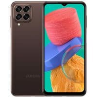 Смартфон Samsung Galaxy M33 5G (SM-M336BZNG) Brown, 2 NanoSim, 6.6" (2408х1080) TFT, Samsung Exynos 1280 4x2.4GHz x 4x2.0GHz, RAM 6Gb, ROM 128Gb, Wi-Fi, BT, 5G, 5 Cam, Литий-ионный 5000 мАч, Android 12