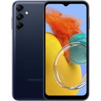 Смартфон Samsung Galaxy M14 Dark Blue, 2 Nano-SIM, 6,6" (2408x1080, IPS), Samsung Exynos 1330 (8x2,4 ГГц), 4ГБ, 64ГБ, microSD, 50/2/2Мп+13Мп, 5G, WiFi, BT, NFC, Type-C, 6000 мАч, Android 13 (SM-M146BDBU)