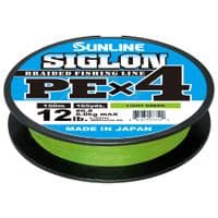 Шнур Sunline Siglon PE н4 300m 3.0/0.296mm 50lb/22.0kg Light Green (1658.09.45)