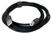 Кабель USB 2.0 (AM) - USB 2.0 (BM), 2 м, Black, Extradigital (KBU1803)