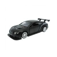 Машина Techno Drive Bentley Continental GT3 Чорна матова (250259)