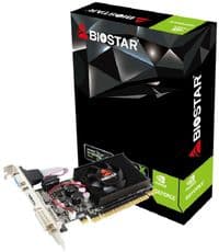 Відеокарта GeForce 210, Biostar, 1Gb GDDR3, 64-bit, VGA/DVI/HDMI, 589/1333 MHz, Low Profile (VN2103NHG6-TB1RL-BS2)
