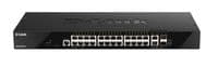 Комутатор D-Link DGS-1520-28 24xGE 2xSFP, 2xSFP+ Керований. L3