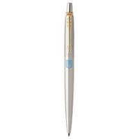 Ручка шариковая Parker JOTTER 17 UKRAINE SS GT BP Герб Украины желто-синий (16032_T005c)