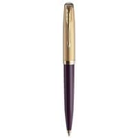 Ручка шариковая Parker 51 Deluxe Plum GT BP (57 132)