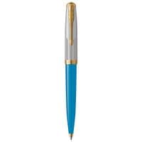 Ручка шариковая Parker 51 Premium Turquoise GT BP (56 432)
