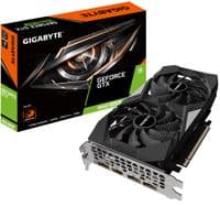 Відеокарта GeForce GTX 1660 SUPER, Gigabyte, 6Gb GDDR6, 192-bit, HDMI/3xDP, 1785/14000 MHz, 8-pin (GV-N166SD6-6GD)  Уцінка У1 (пошк. пакування)