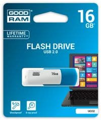 USB флеш накопитель GOODRAM 16GB Colour Mix Blue/White USB 2.0 (UCO2-0160MXR11)