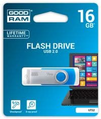 USB флеш накопитель GOODRAM 16GB Twister Blue USB 2.0 (UTS2-0160B0R11)