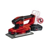 Вибрационная шлифмашина Einhell TE-OS 18/230 Li - Solo акум., PXC, 18В, 230х115 мм, 14000-22000 об/мин, 1.6 кг (без АКБ и ЗУ)