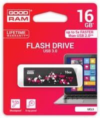Флеш-накопитель USB3.0 16GB GOODRAM UCL3 (Cl!ck) Black (UCL3-0160K0R11)