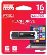 Флеш-накопитель USB3.0 16GB GOODRAM UMM3 (Mimic) Black (UMM3-0160K0R11)