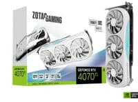 Відеокарта ZOTAC GeForce RTX 4070 Ti 12GB GDDR6X Trinity OC White Edition