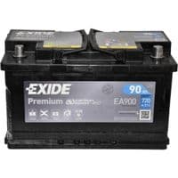Аккумулятор автомобильный EXIDE PREMIUM 90Ah Ев (-/+) 720EN (EA9008)