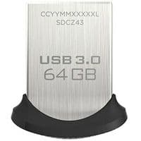 Накопитель SanDisk 64GB USB 3.0 Ultra Fit