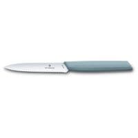 Кухонный нож Victorinox Swiss Modern Paring Serrate 10см Blue (6.9006.10W21)