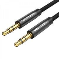 Кабель Vention Audio 3,5 мм M - 3,5 мм M, 0,5 м, Черный (BAGBD)