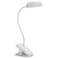 Лампа настольная Philips LED Reading Desk lamp Donutclip белый