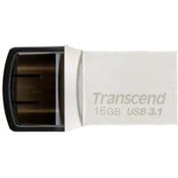 USB флеш накопитель Transcend 16GB JetFlash 890S Silver USB 3.1 (TS16GJF890S)