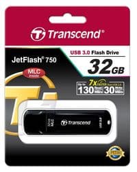 USB флеш накопичувач Transcend 32GB JetFlash 750 USB 3.0 (TS32GJF750K)
