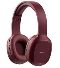 Наушники Havit HV-H2590BT Red, Bluetooth V4.2, AUX, Micro SD Card, FM, USB, 200mAh