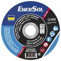 Круг відрізний Enersol метал + нержавіюча сталь, 125х1.2х22.23 (EWCA-125-12)