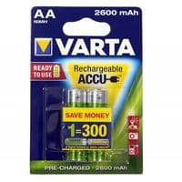 Аккумулятор Varta AA 2600mAh*2 NI-MH (READY 2 USE) (5716101402)