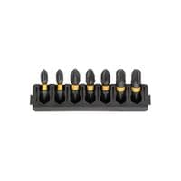 Набор бит DeWALT в кассете для Tough Case, FlexTorq, L=25 мм, Pz1 – 2 шт, Pz2 – 3 шт, Pz3 – 2 шт (DT70812)