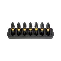 Набор бит DeWALT в кассете для Tough Case, FlexTorq, L=25 мм, Pz2, 7 шт (DT70811)