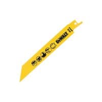 Полотно DeWALT для шабельних пилок, по металу, 152 мм, 18 TPI, 5 шт (DT2346)