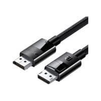 Кабель DP 1.4 Male to Male 2м Plastic Case Braided Cable UGREEN DP114 Черный