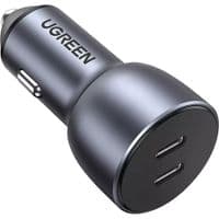 Автозарядка UGREEN QC 3.0+QC 3.0 Dual USB-A 40W Fast Car Charger Косм. Сіра (CD213)