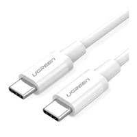 Кабель USB 2.0 Type-C M-M, 2 м, (18W) Білий, ABS Cover US264 UGREEN