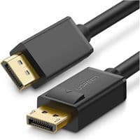 Кабель DP V1.2 Male to Male Cable 4K@60Hz; 2K@144Hz 5m UGREEN DP102 Черный