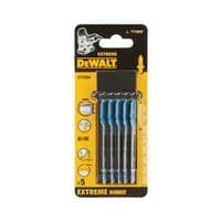 Полотно DeWALT для шабельних пилок, по металу, фігурний, L=82, WL=55, 1.5 мм, 5 шт (DT2054)