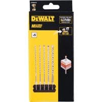 Набор сверл DeWALT в кассете для Tough Case, универсальных MULTI MATERIAL IMPACT 5 шт. (DT70830)
